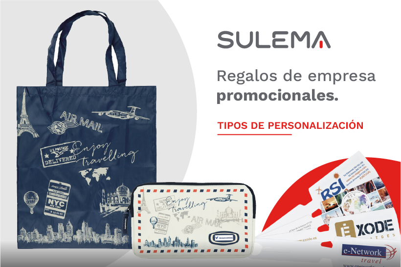 Infórmate sobre todos los tipos de personalización de productos promocionales