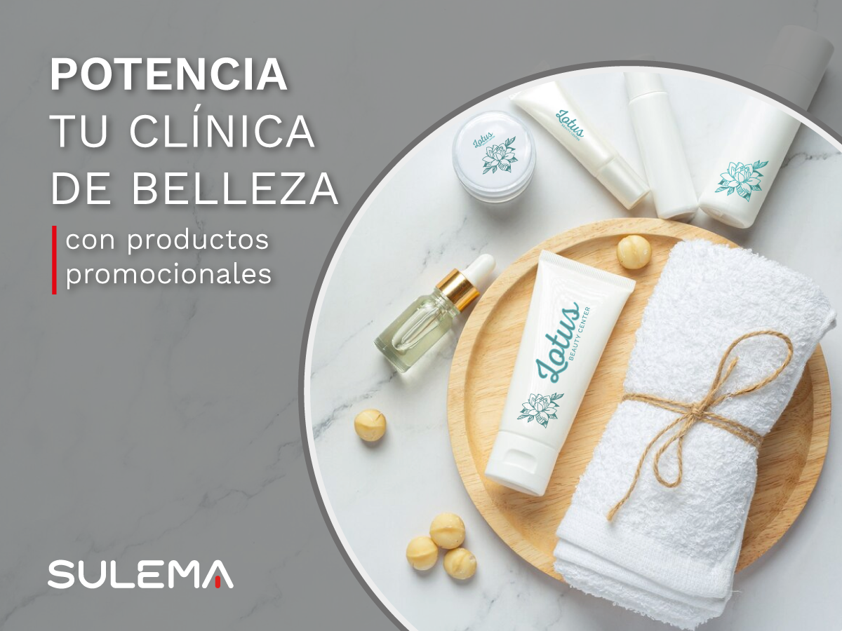 Te presentamos las mejores estrategias e ideas de productos promocionales para clínicas de belleza o centros de estética.