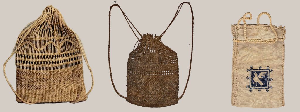 Mochilas saco antiguas de Egipto y la Edad Media