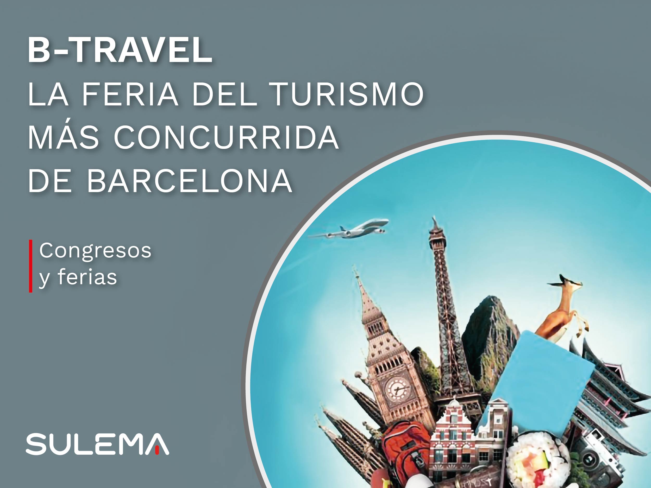 Portada, con diferentes destinos turísticos