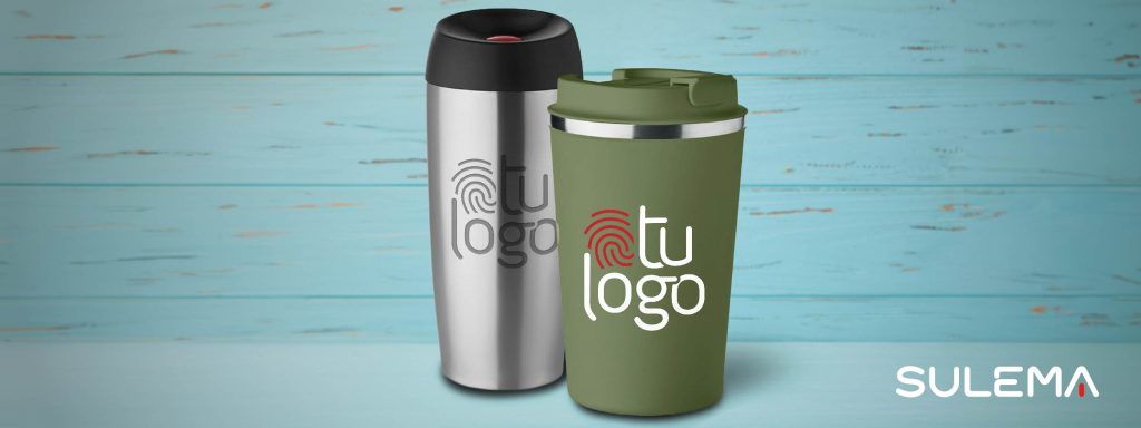 vasos térmicos para café personalizados