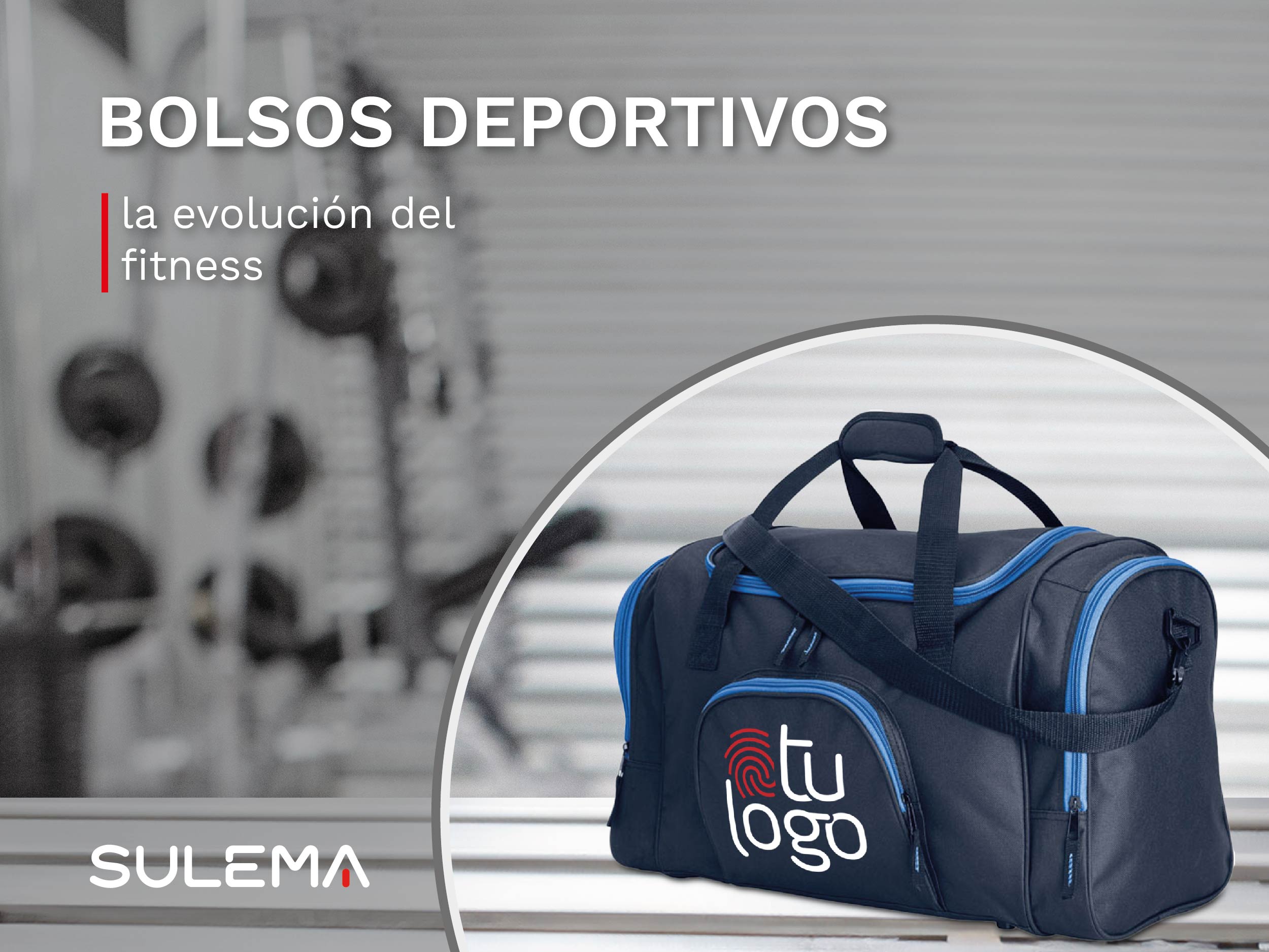 bolsa de deporte con tu logo impreso