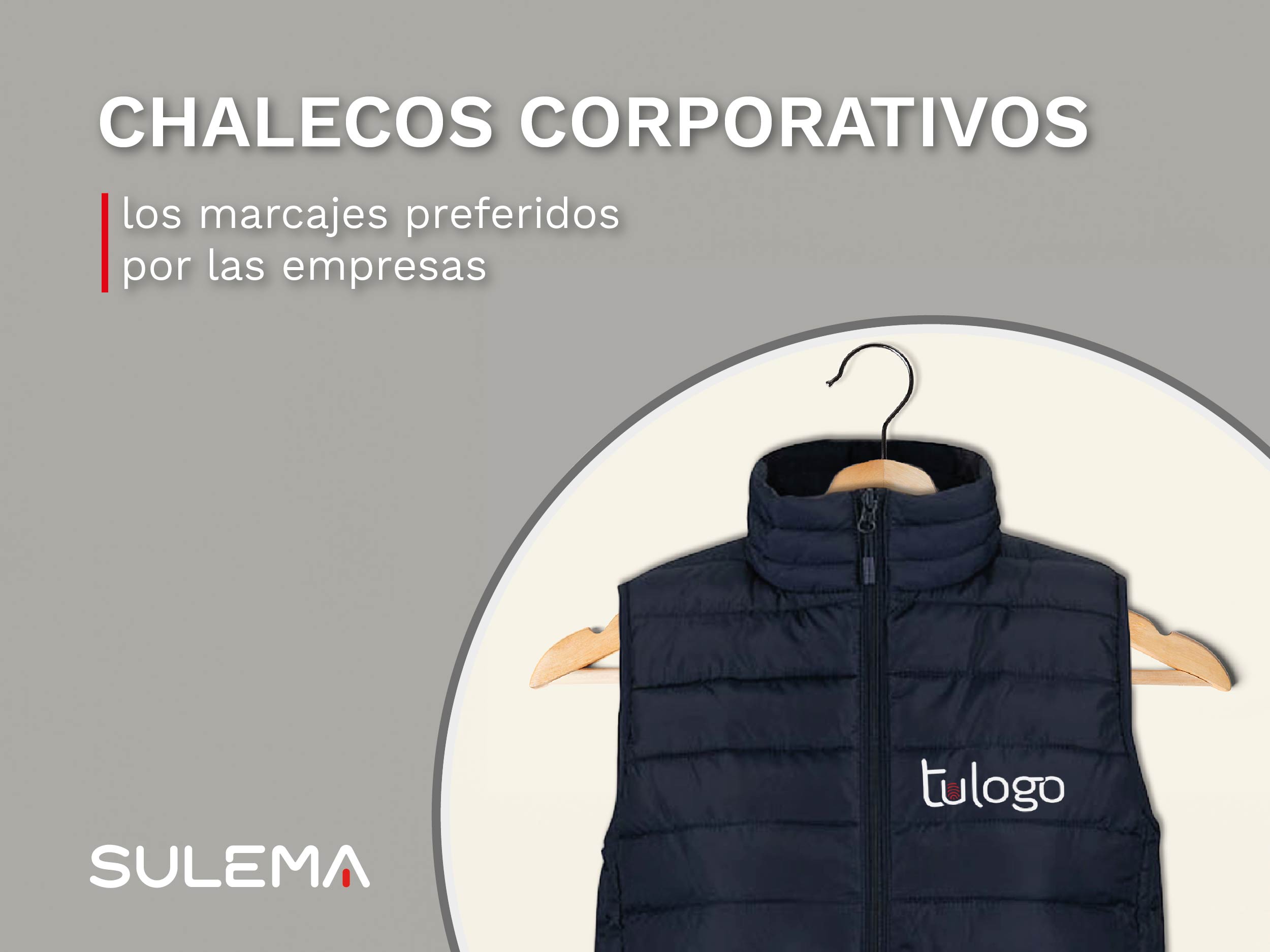 Chalecos corporativos personalizados con tu logo