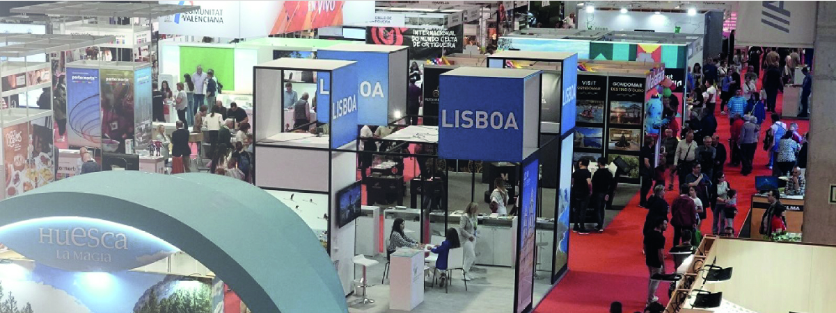 La importancia del networking en las ferias turísticas: El caso de Turexpo Galicia 1 Los pasillos de la feria Turexpo Galicia llenos de gente