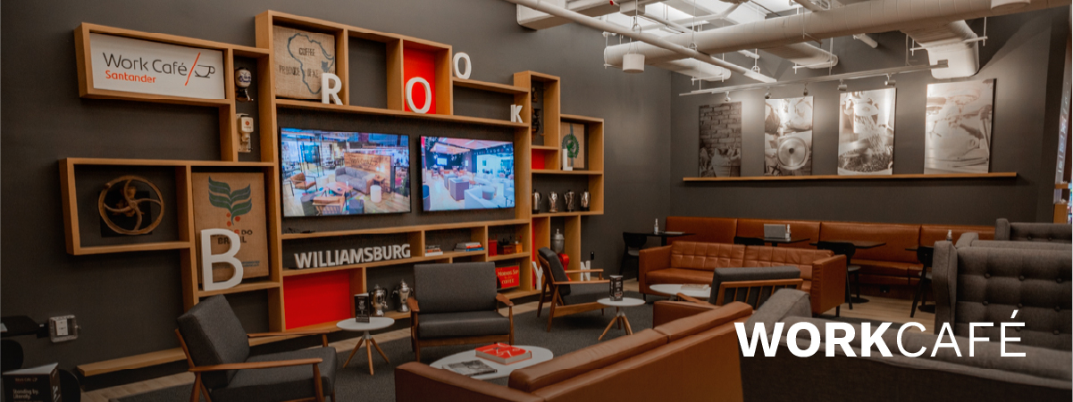 Santander y su estrategia de Work Cafés 2