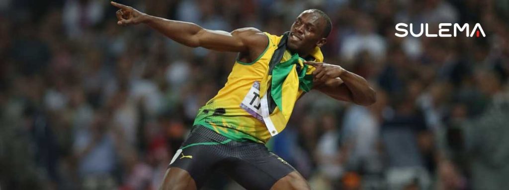 Usain Bolt en los juegos olímpicos