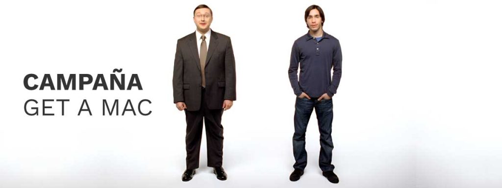 Anuncios de la campaña "Get a Mac" de Apple.