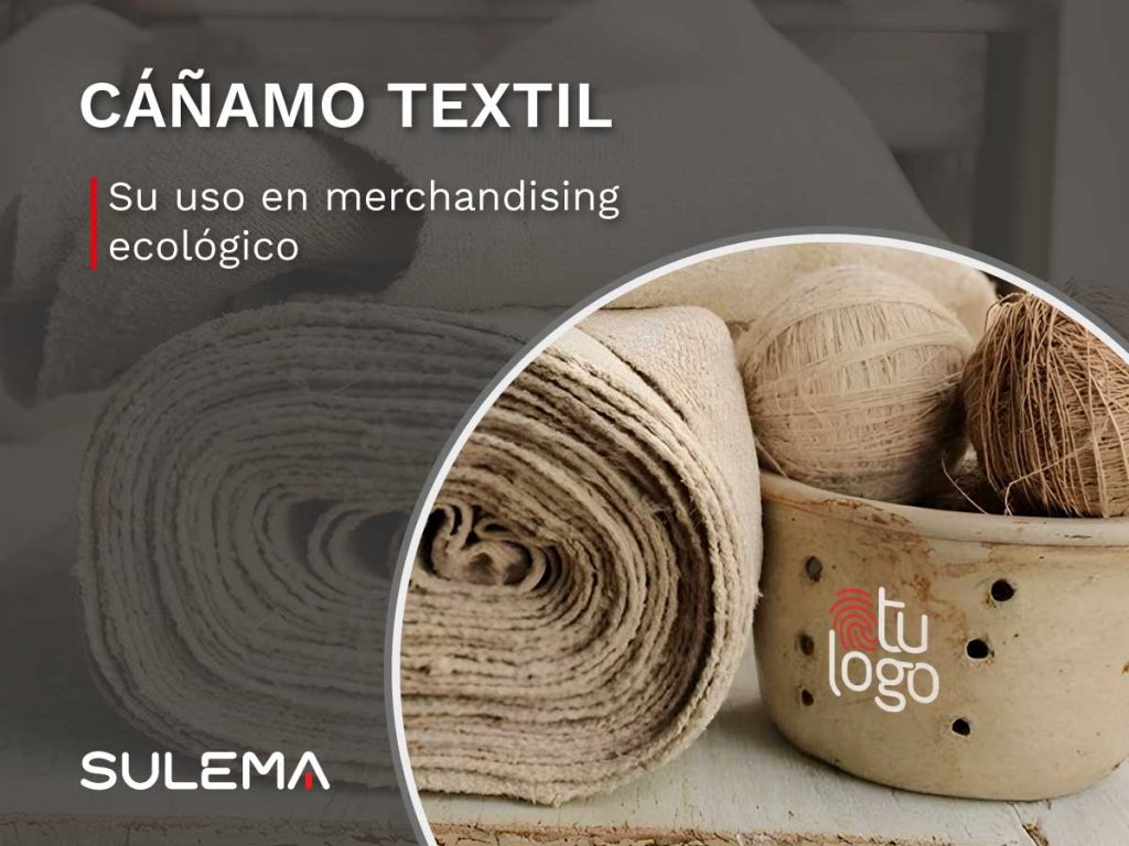 El uso del cáñamo textil en merchandising ecológico