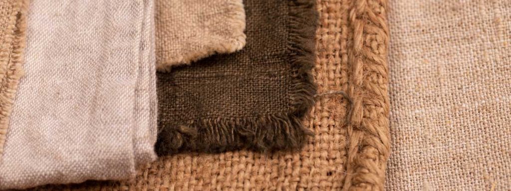 Tela de cáñamo textil